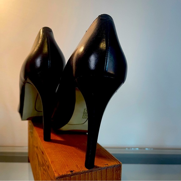 9 west platform heels black - Picture 5 of 5